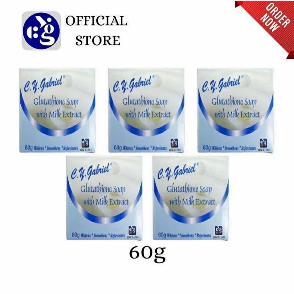 [FIVE VALUE PACK] C.Y Gabriel Glutathione w/ Milk Extract 60g