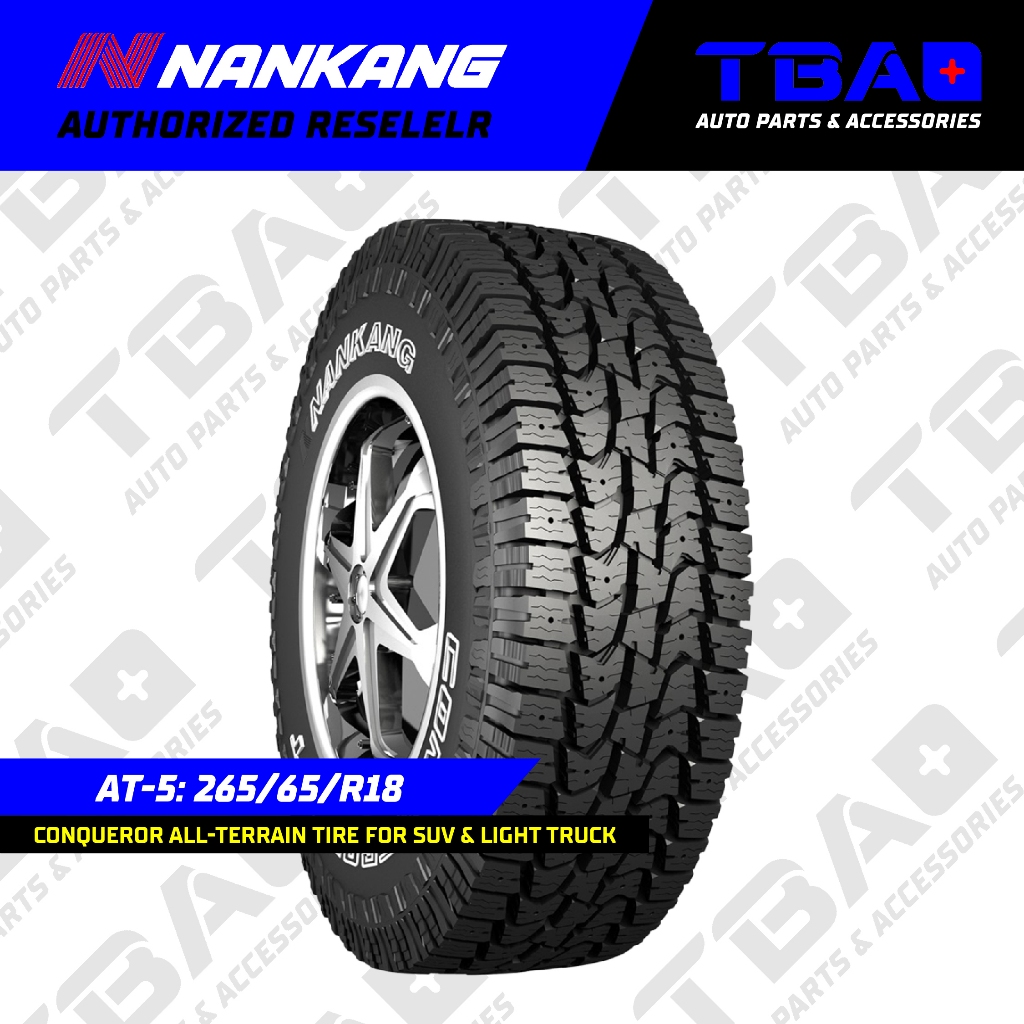 Nankang AT-5 265/65R18 Conqueror All-Terrain Tire for SUV & Light