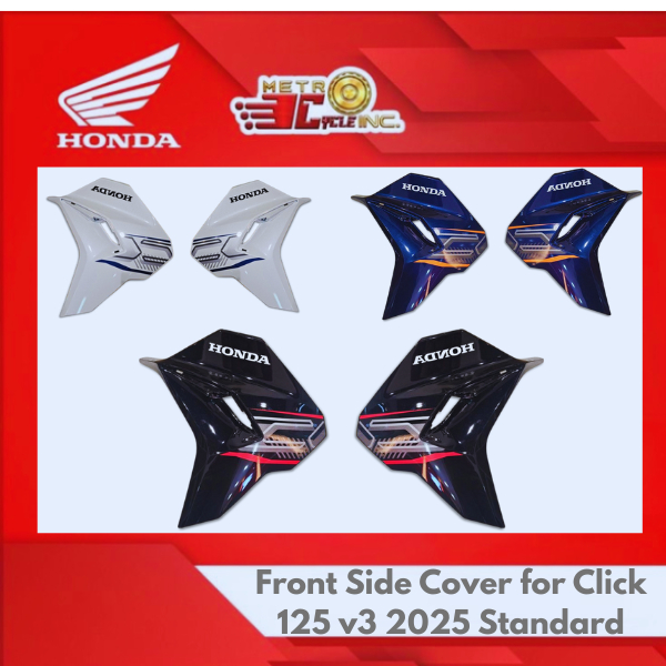 Honda Genuine Front Side Cover for Click 125 v3 2025 Standard [SOLD ...