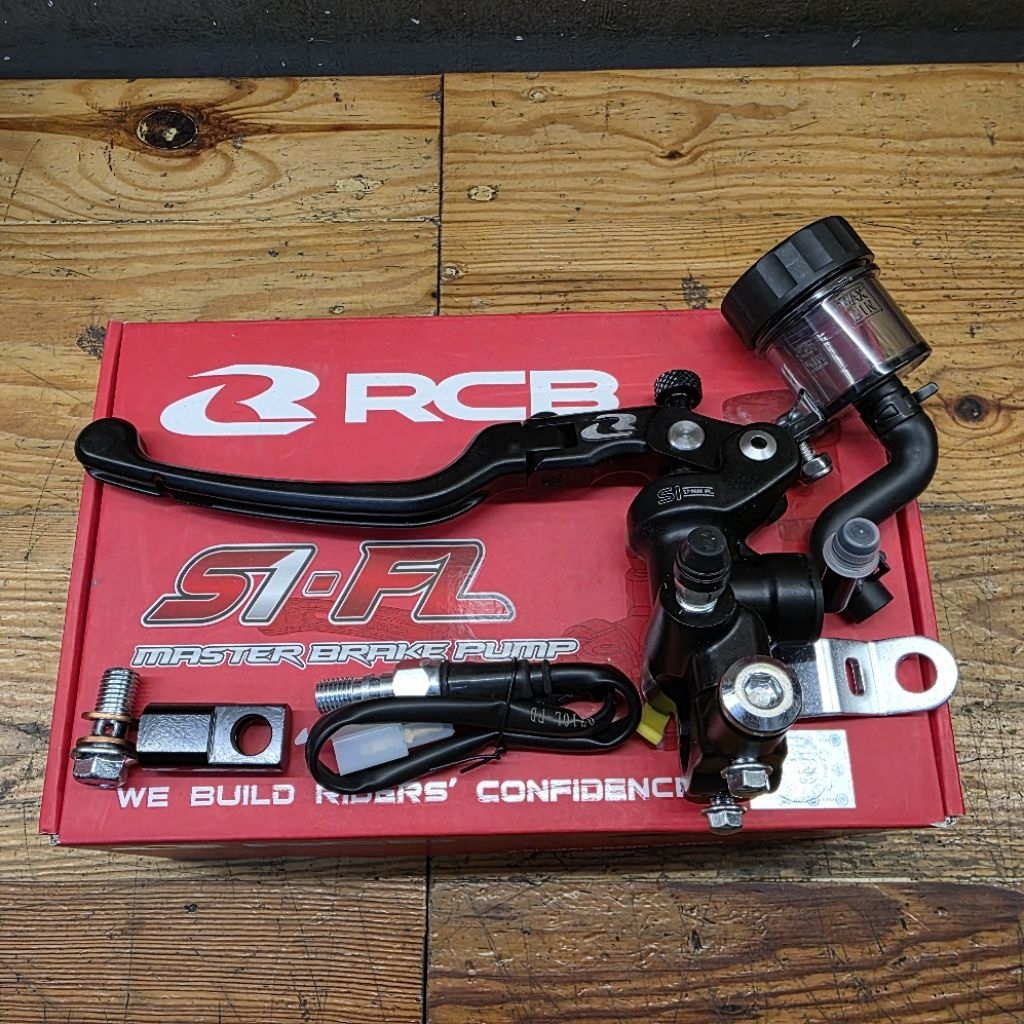 RCB BRAKE MASTER PUMP S1-FL LH/RH 14MM/17MM BLACK | Shopee Philippines