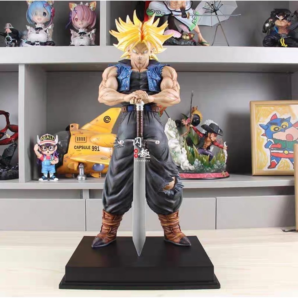 JT Model Dragon Ball Trunks Figure 53cm - Super Saiyan Future Warrior ...