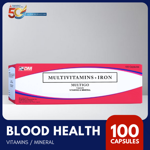 Shop multigo multivitamins iron for Sale on Shopee Philippines