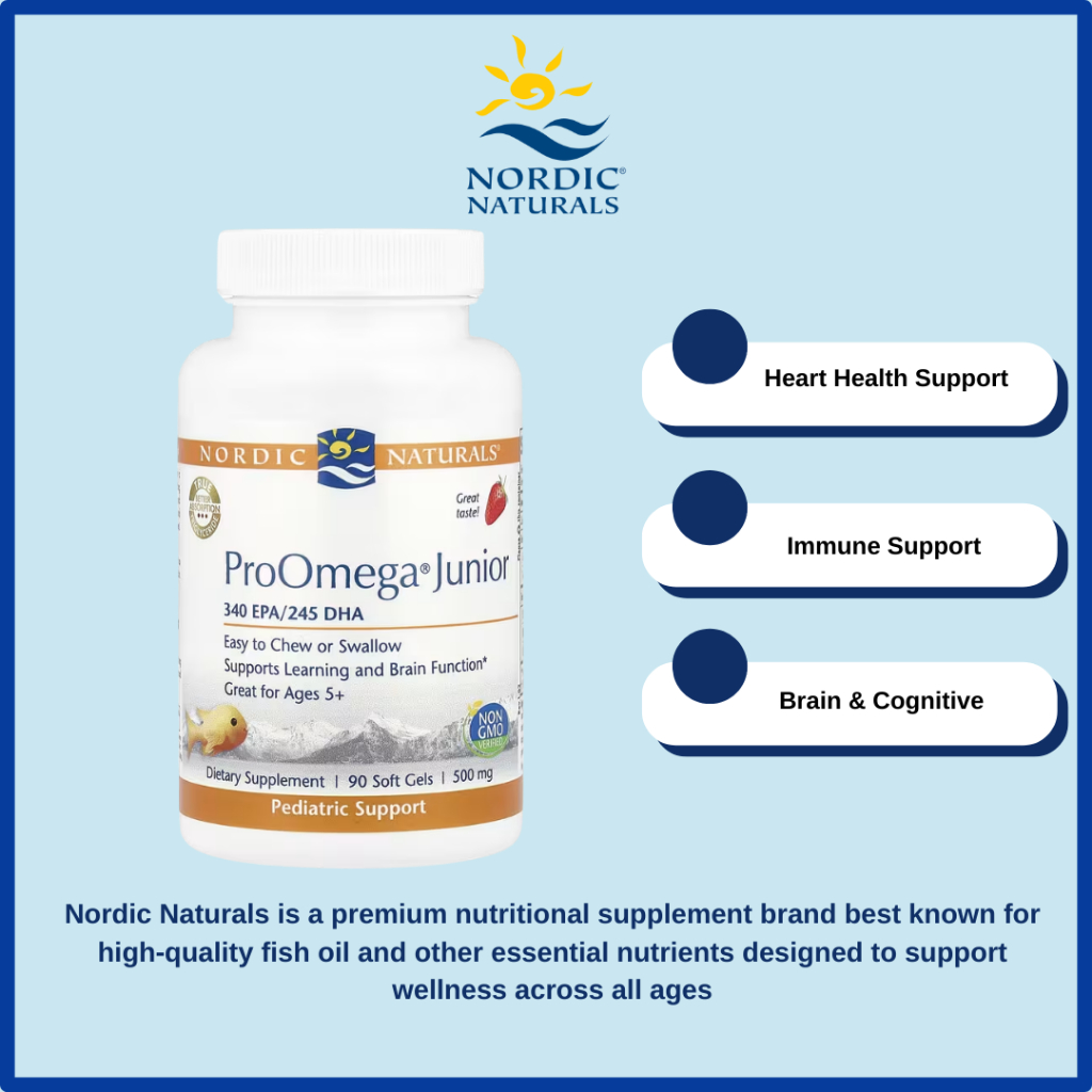 Nordic Naturals | Nordic Naturals, ProOmega® Junior ( Heart Health ...
