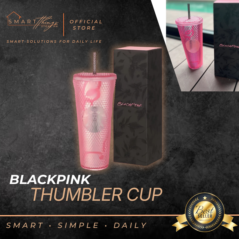 BLACKPINK x Starbucks Limited Edition Tumbler Cup Set –Pink
