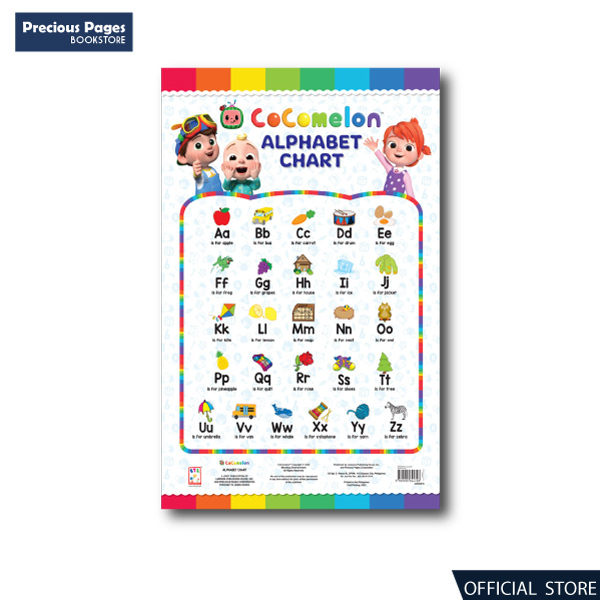 Cocomelon Alphabet Chart ETL Shopee Philippines