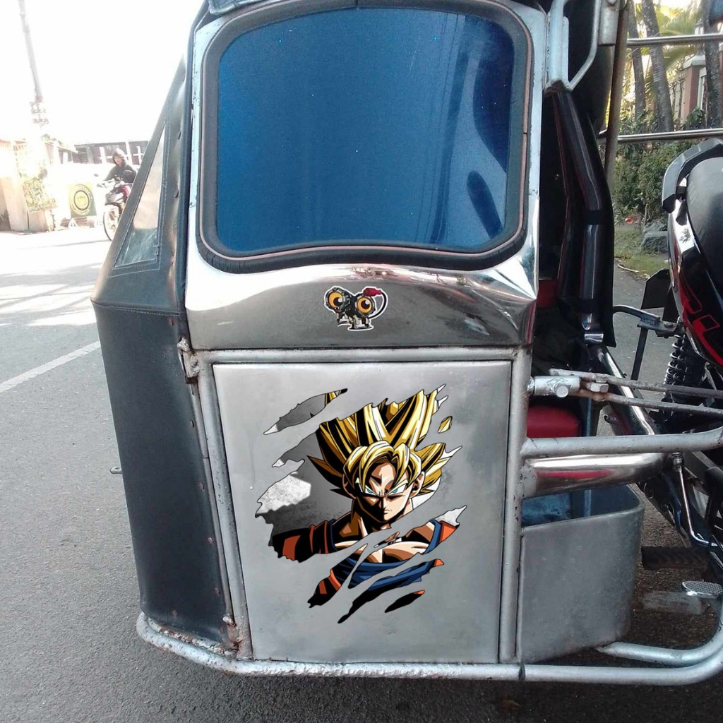 Scratch Sidecar/Motor/Car/Tricycle Sticker | Shopee Philippines