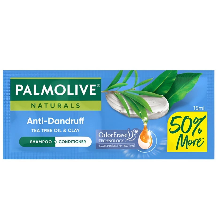 Palmolive Naturals Shampoo Anti-dandruff (Blue) 15ml 12s Haircare ...