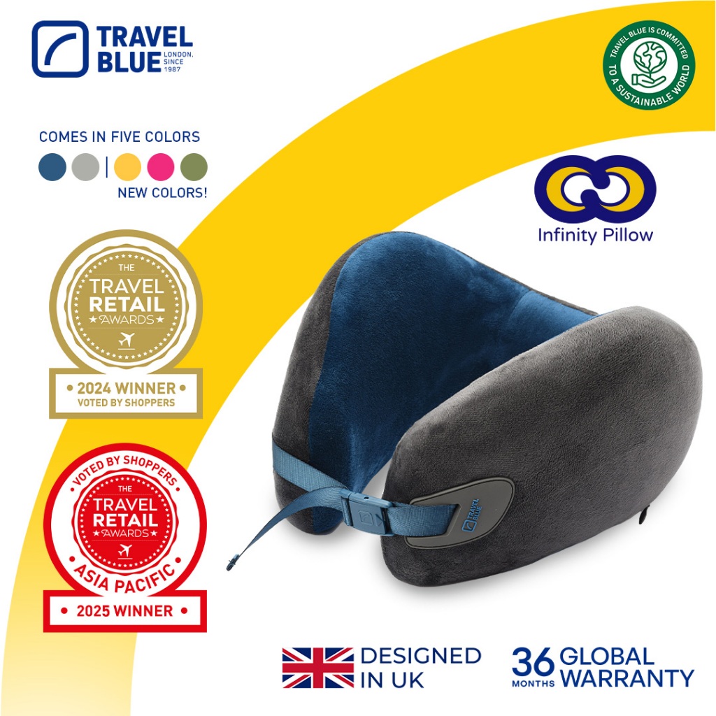 Travel Blue Infinity Pillow | TB209 | Shopee Philippines