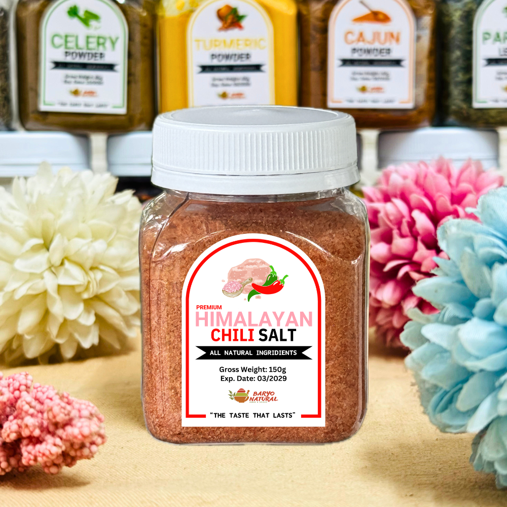 Chili Salt Himalayan Chili Salt Premium Blend of Pink Salt & Spicy ...
