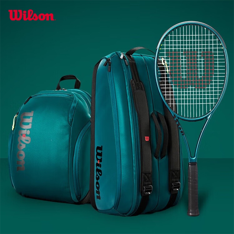9-Racket Capacity | Wilson BLADE V9 Super Tour PRO Tennis Racquet ...