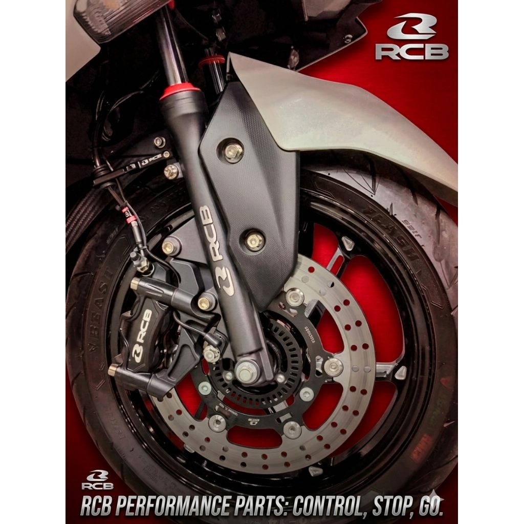 RCB FE SERIES 26mm/30mm FRONT SHOCK AEROX V1 V2 v3 for stock tpost plug ...