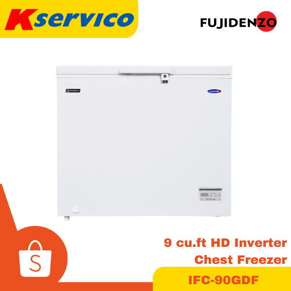 Fujidenzo IFC-90GDF 9.0CF Inverter Chest Freezer | Shopee Philippines