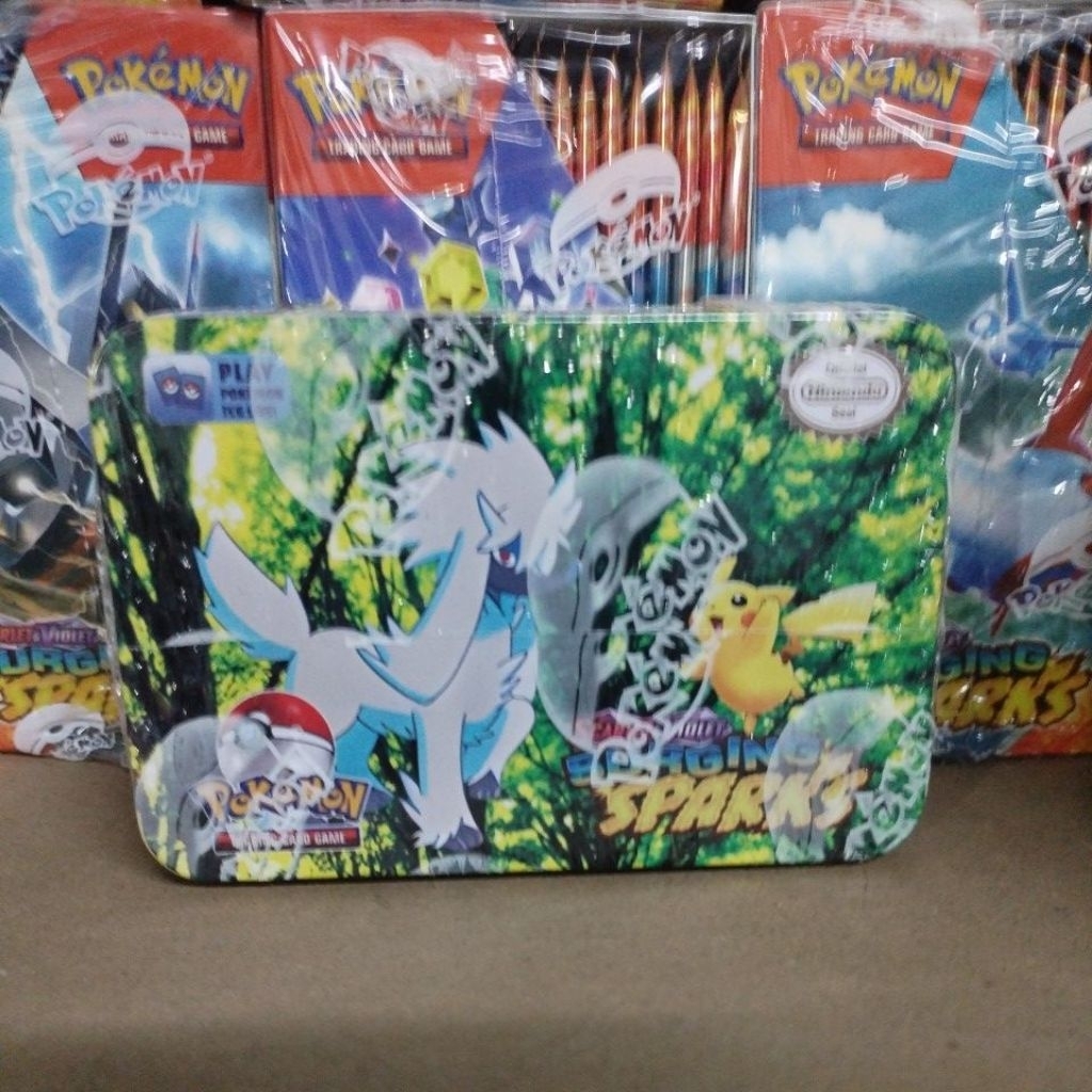 42 pcs/set Pokemon cards Iron Box TAKARA TOMY Battle Games Hobby Hobby  Collectibles | Shopee Philippines