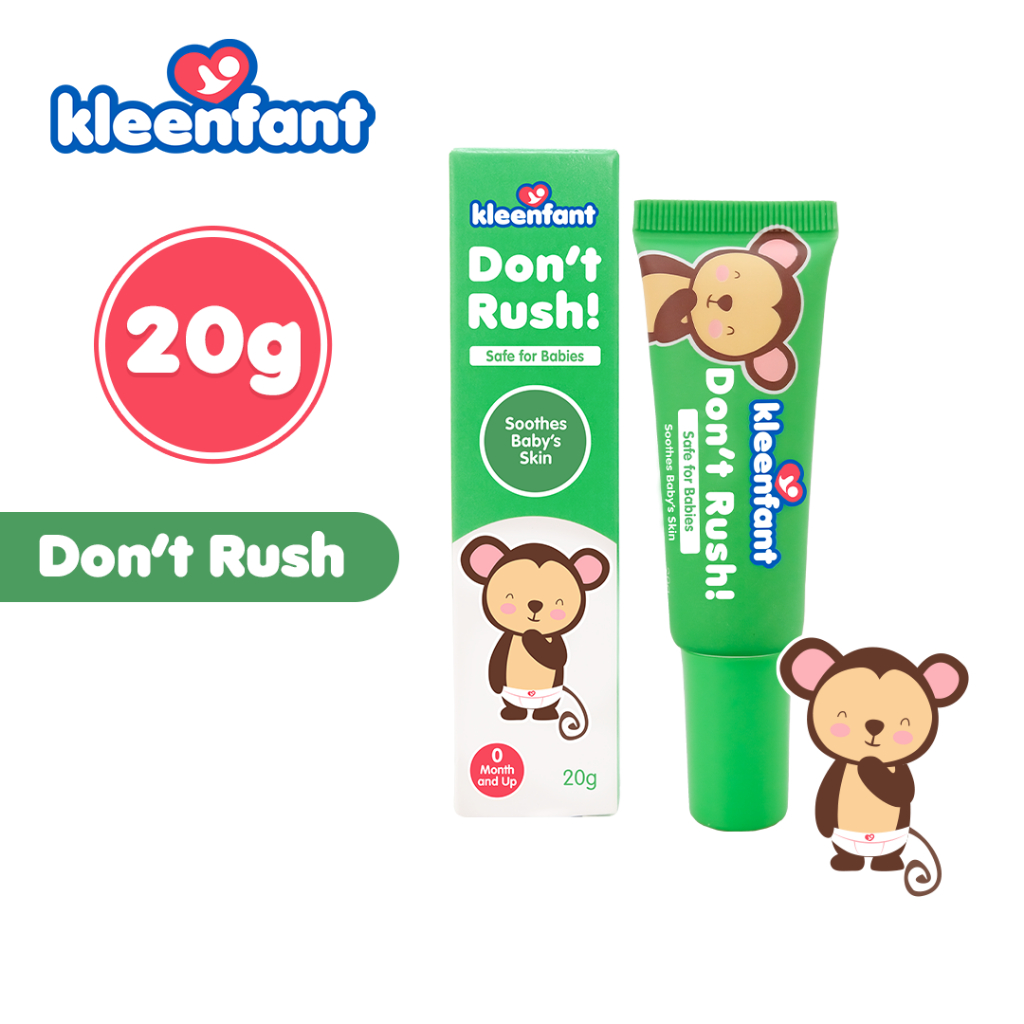 Kleenfant Don't Rush (20g) Pack of 2 Hypoallergenic Baby Needs Skin ...