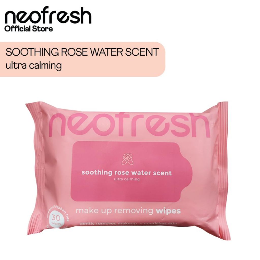 Neofresh Makeup Removing Wipes 30s - Rose | Shopee Philippines
