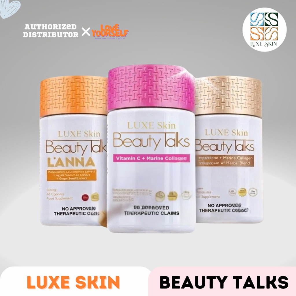 Luxe Skin Beauty Talks Glutathione | Booster C+C | Lanna Oral Sunblock