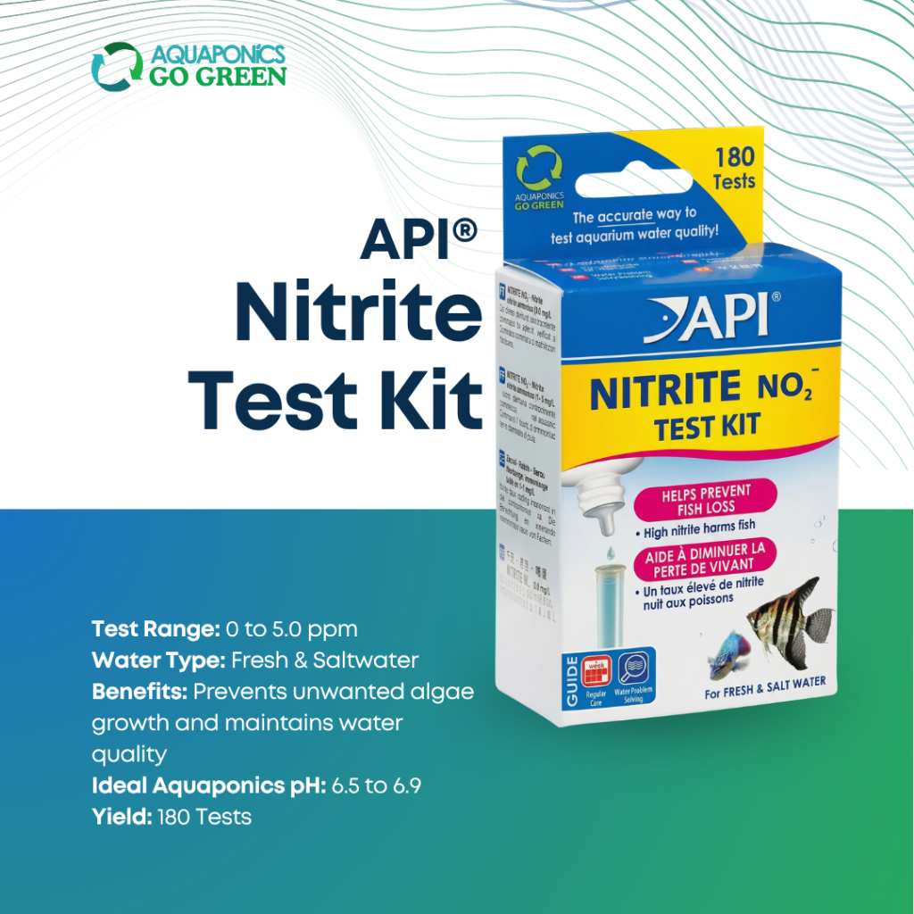 API Nitrite No2 for Fresh & Salt Water Test Kit - 180 Tests (EXP on ...