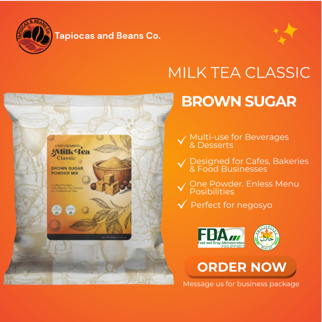 Brown Sugar Milk Tea Top Series 500g | Shopee Philippines