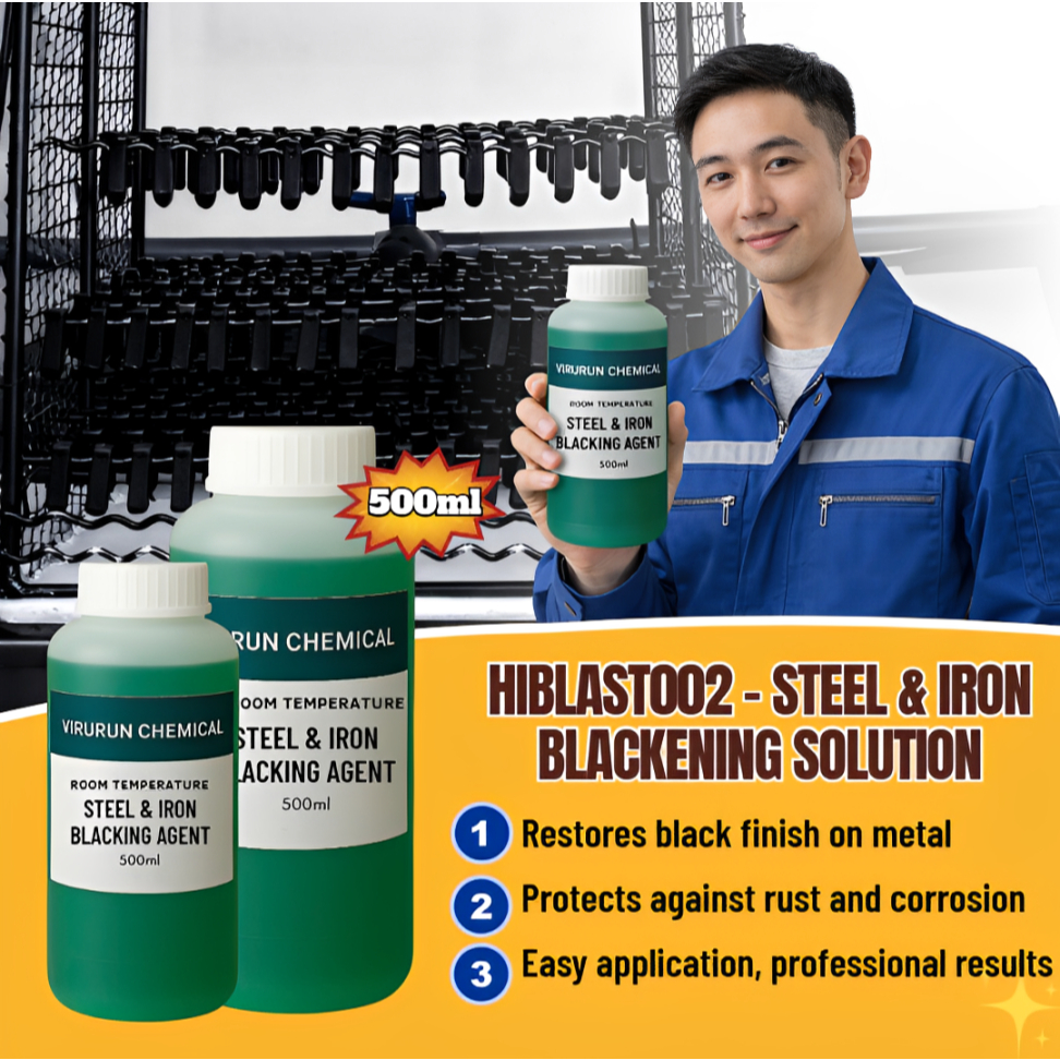 500ml Steel & Iron Blackening Solution HiBlast002 BuySure ...