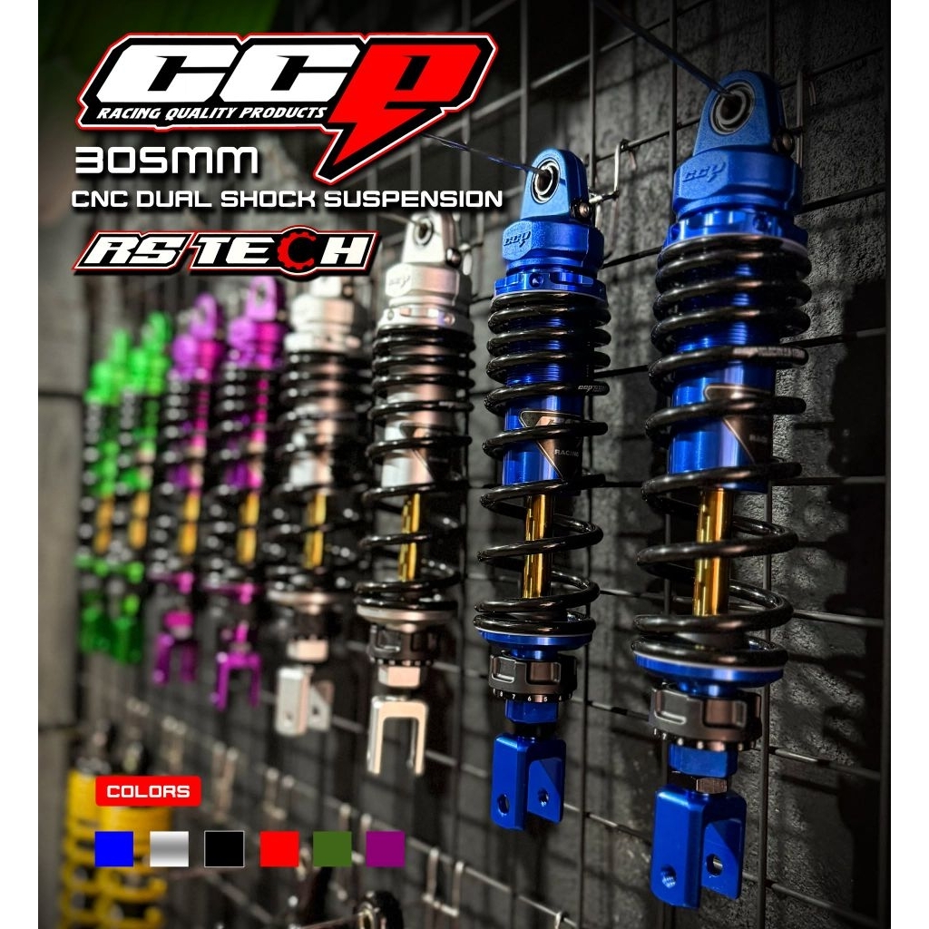 CCP 305mm CNC Dual Shock Suspension Nmax/Aerox | Shopee Philippines