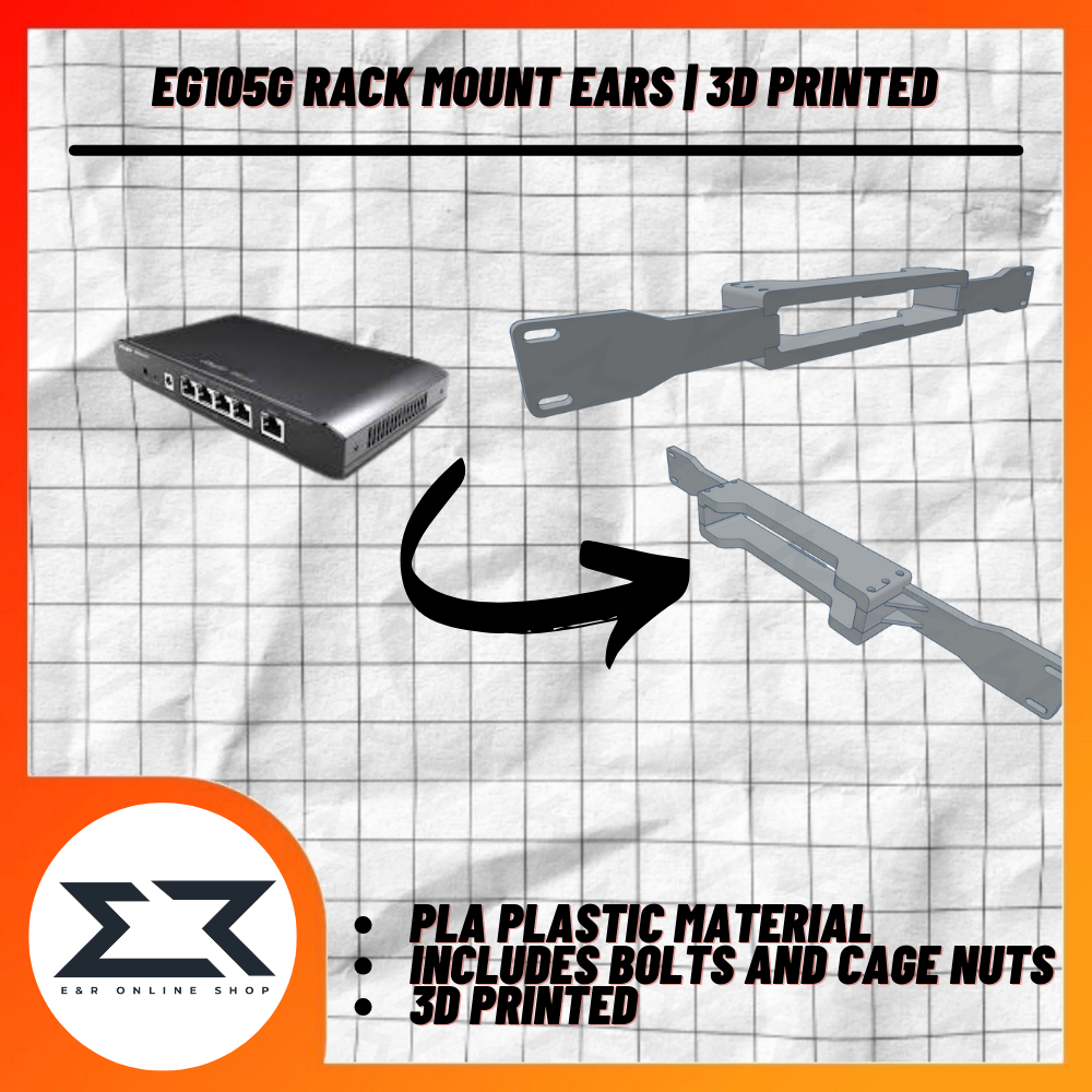 Rack Mount for EG105G 3D Printed | Shopee Philippines