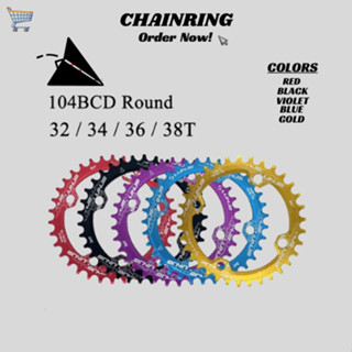 Chainring Mountain Bike Chainwheel Chainring Disc 104bcd 32t 34t 36t ...