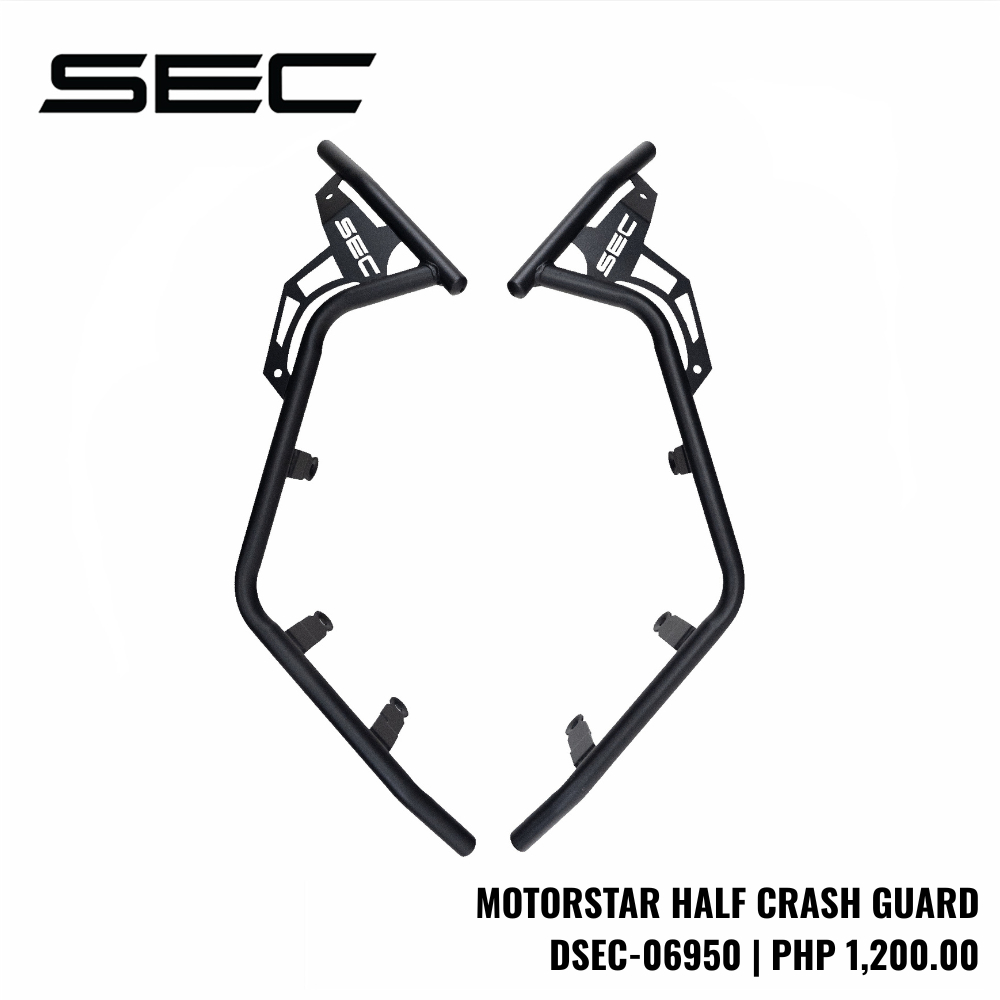 SEC Crash Guard for Motorcycle Motorstar Half Crash Guard (DSEC-06950 ...