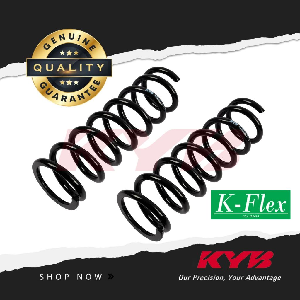 KYB KAYABA (2pcs) K-Flex Coil Spring for Toyota Innova 2005-2015 ...