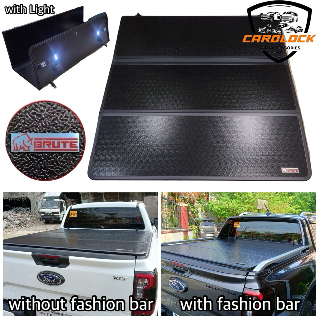 Ford Ranger 2023 - 2025 Brute Trifold Tonneau Cover | Shopee Philippines