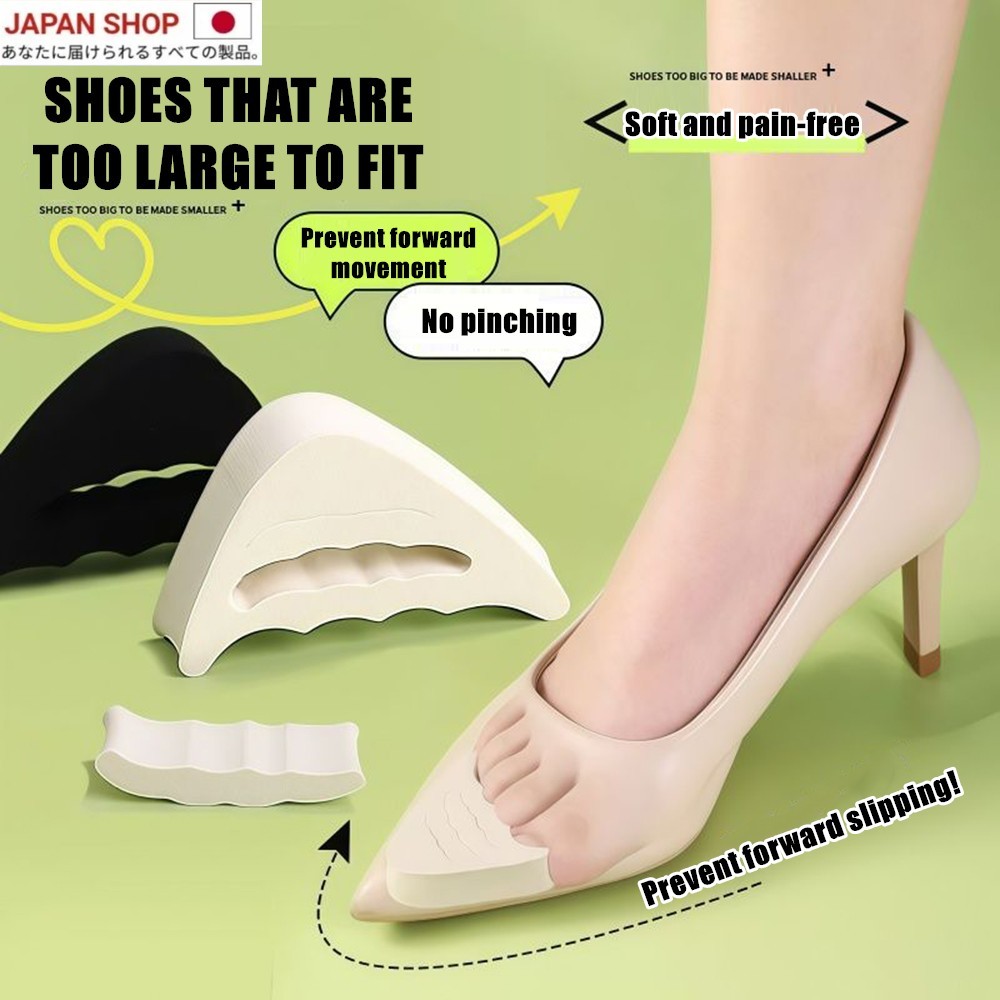 1 Pair Reusable Sponge Half Insoles, Adjustable Toe Plug Inserts for ...