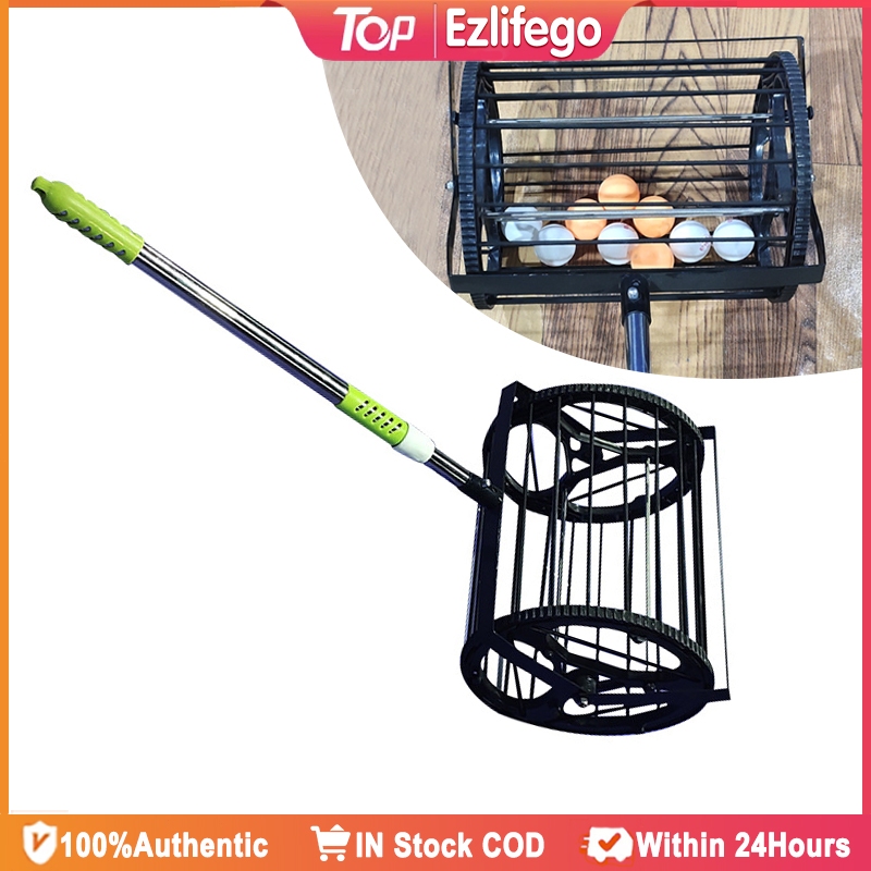Tennis Ball Picker Portable Adjustable Length 30-120cm Quick Collection ...