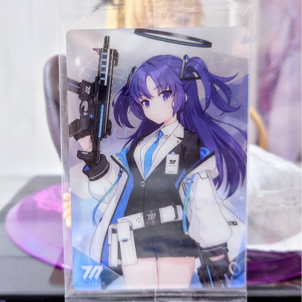 Blue Archive wafer card metallic sealed - Hayase Yuuka - Official anime ...