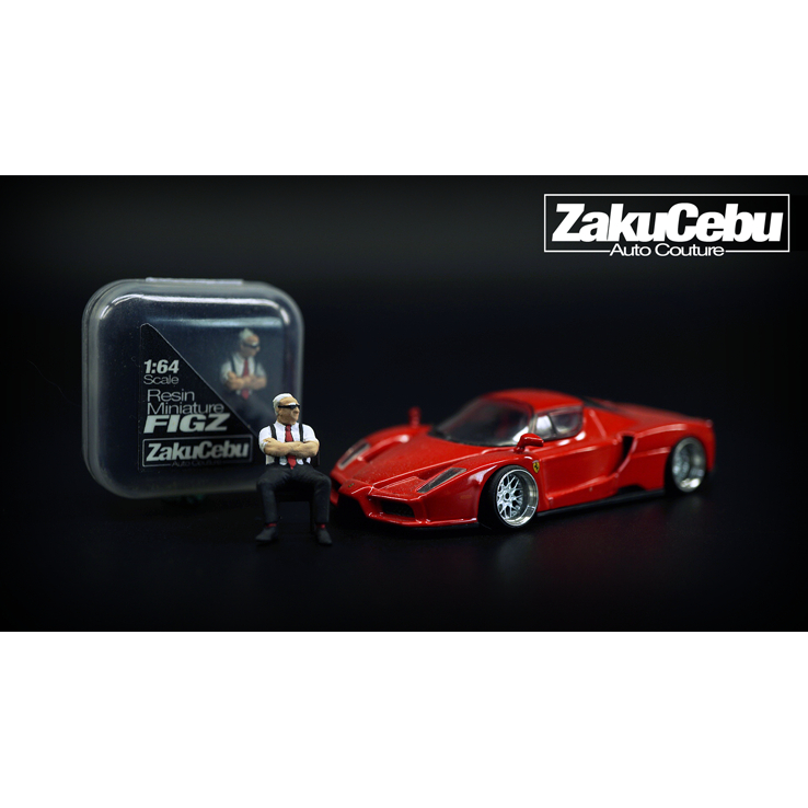Zaku Cebu Autocouture 1:64 Miniature Resin Figure Figz Enzo Ferrari ...