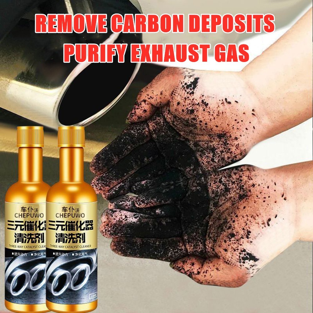 120ML Boost Up Catalytic Converter Cleane Engine Booster Cleaner Tool ...