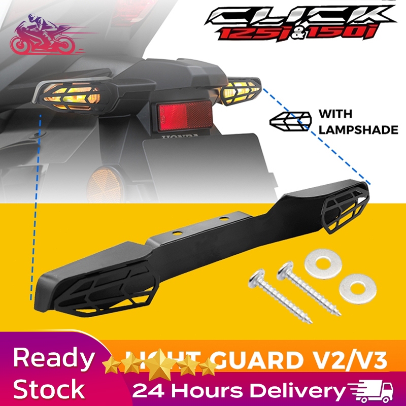 Honda Click V2 Signal Light Guard Protector With Lampshade For ...