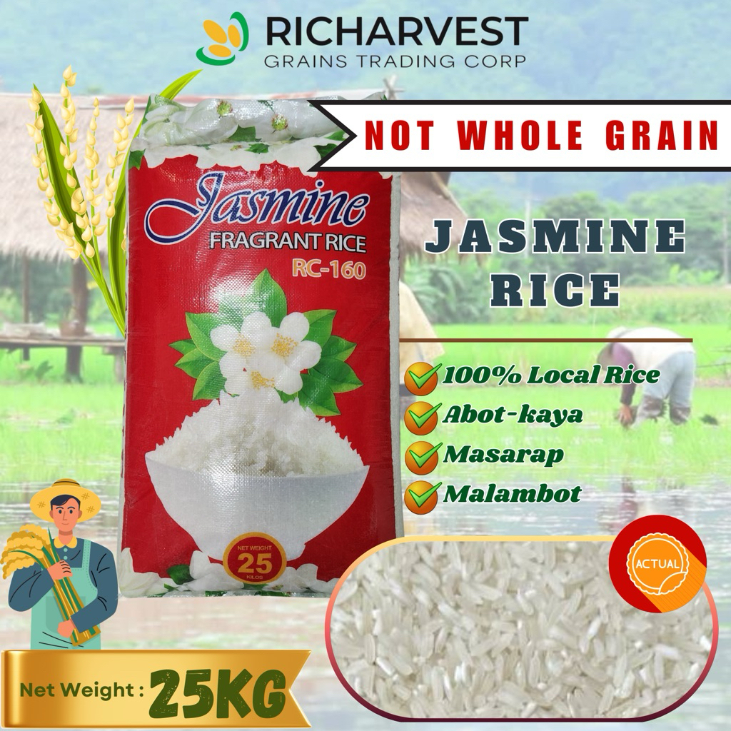 Jasmine 25kg Not Whole Grain (See 2nd photo for the actual photo of ...
