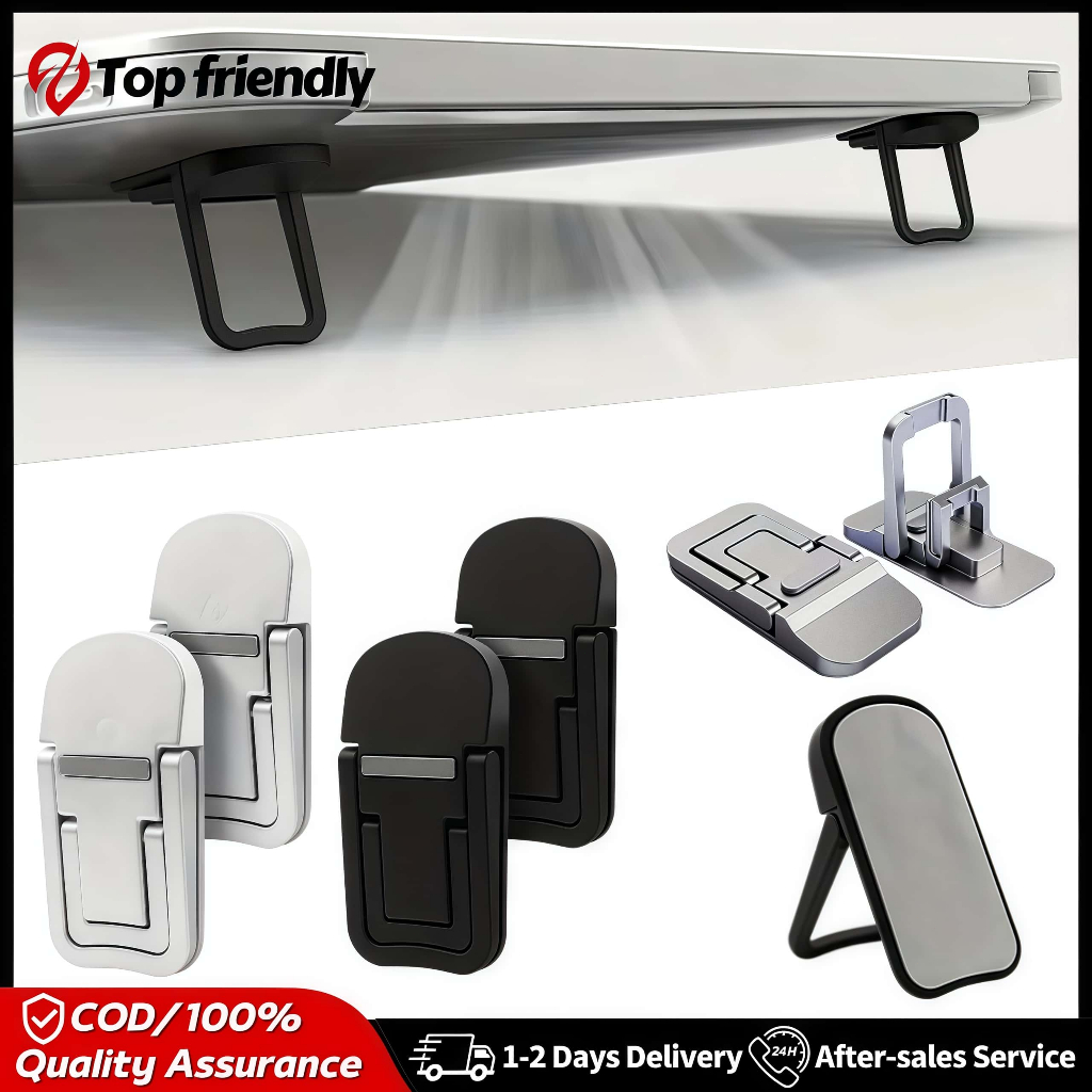 4PCS Foldable Invisible Laptop Feet Stand Portable Mini Ultra-thin ...