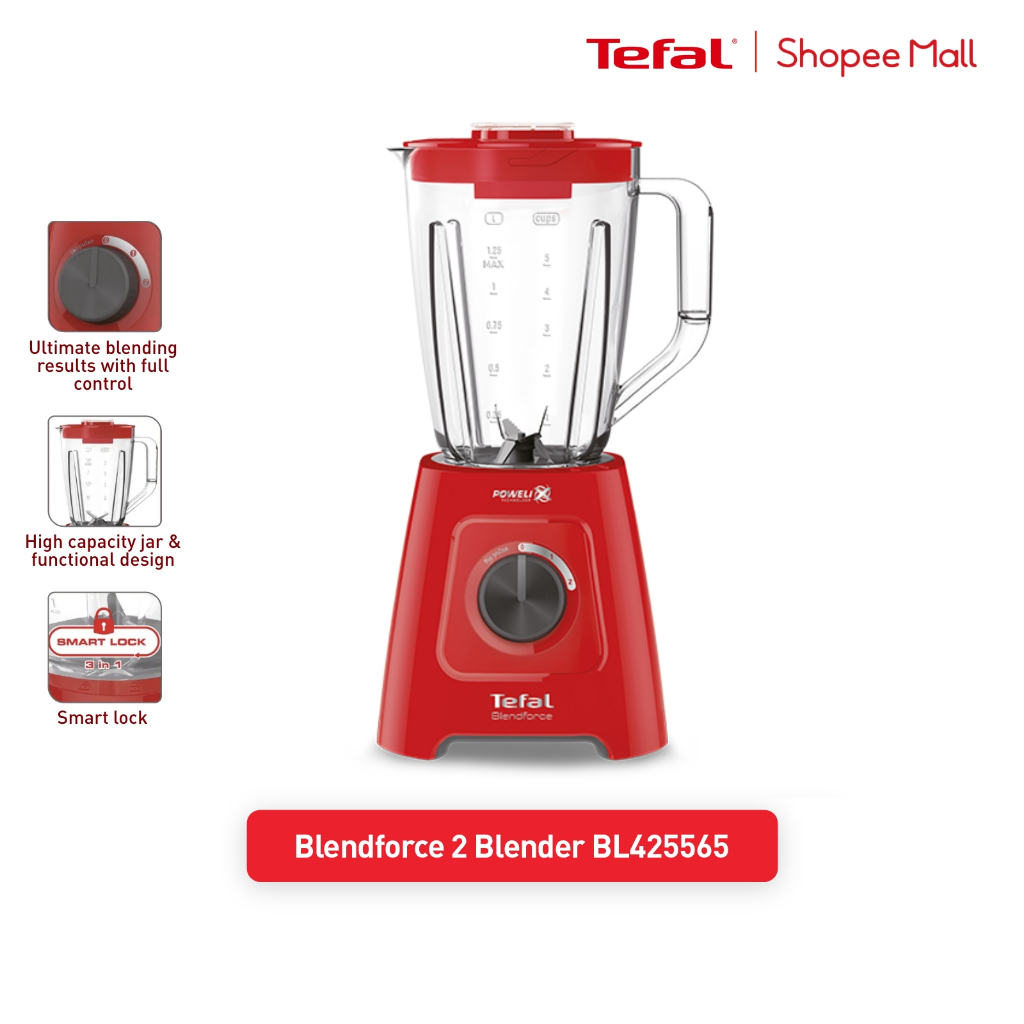 Tefal Blender Fruit Sensation BL142A42 Best Prices and Online