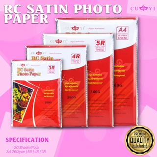 Shop rc satin photo paper for Sale on Shopee Philippines