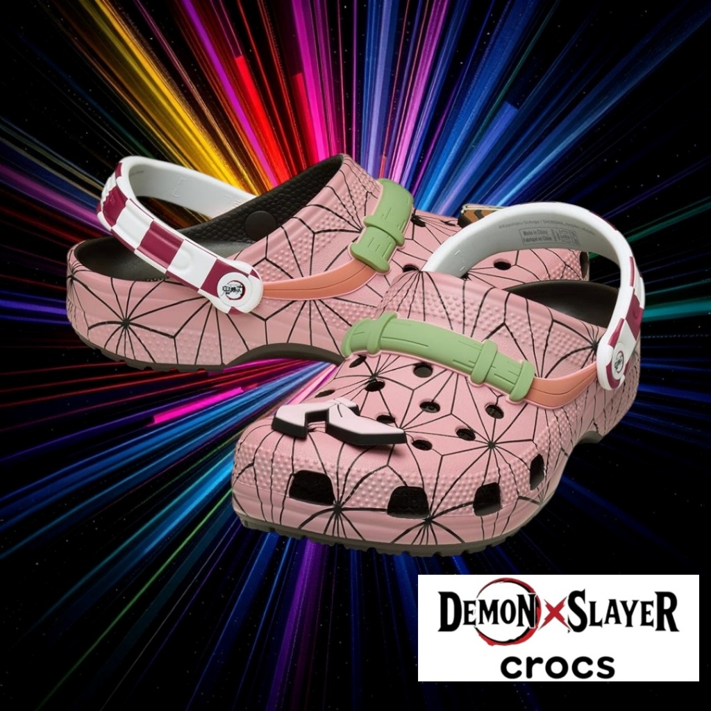 Crocs Demon Slayer Kimetsu no Yaiba Nezuko Classic Clog - Various Sizes ...
