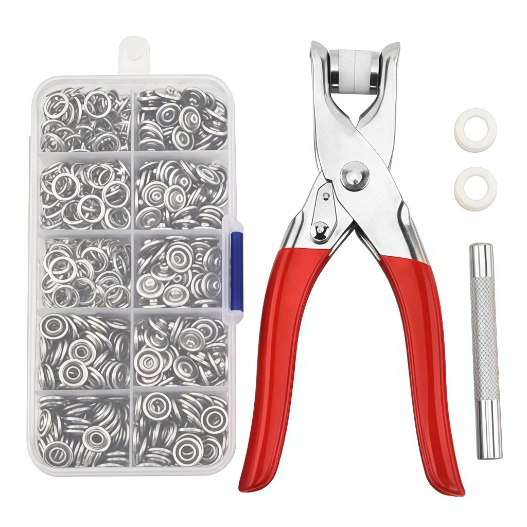 100 Set Snap Button Pliersn tools Set with storage box Metal Snap ...