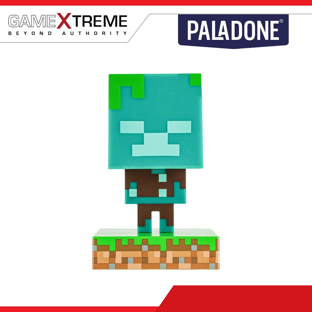 Paladone Minecraft Drowned Zombie Icon Light (PP7999MCF) | Shopee ...