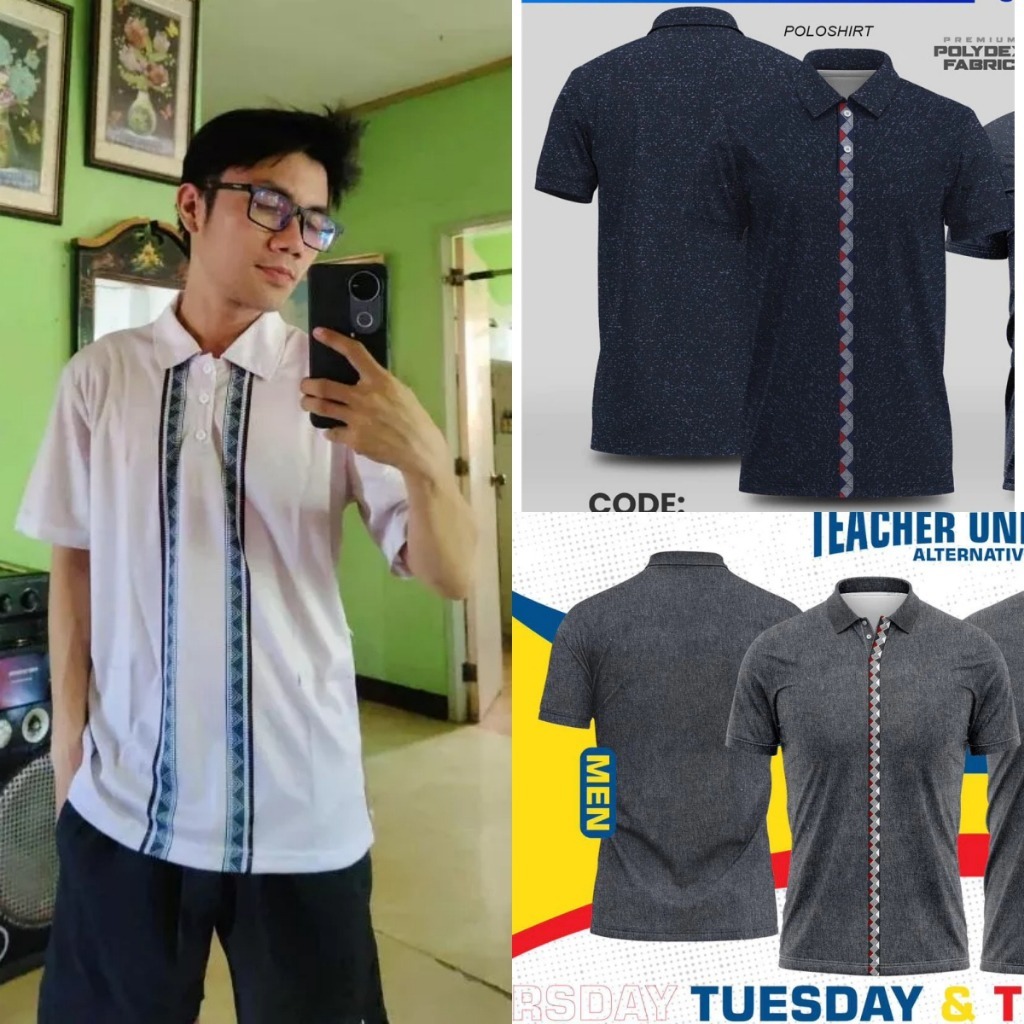 2026 New Deped Uniforms Men's Tuesday & Thursday Uniform For Men's Polo ...
