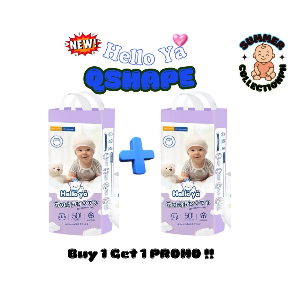 HELLO YA Pants / Pullups QSHAPE B1G1 Promo QSHAPE diapers (L-XXXL ...