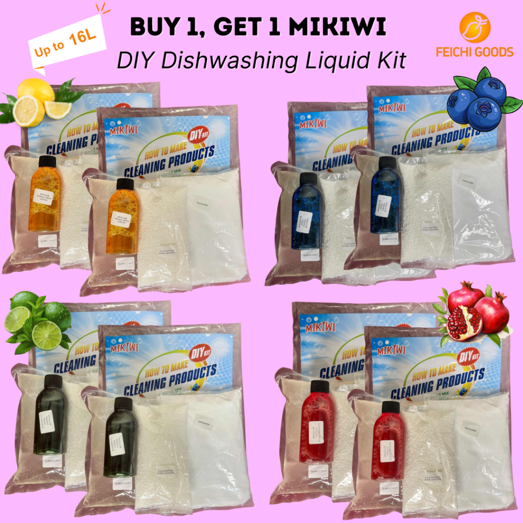 BUY 1 GET 1 MIKIWI DIY 16L Cleaning Products Dishwashing Liquid ...