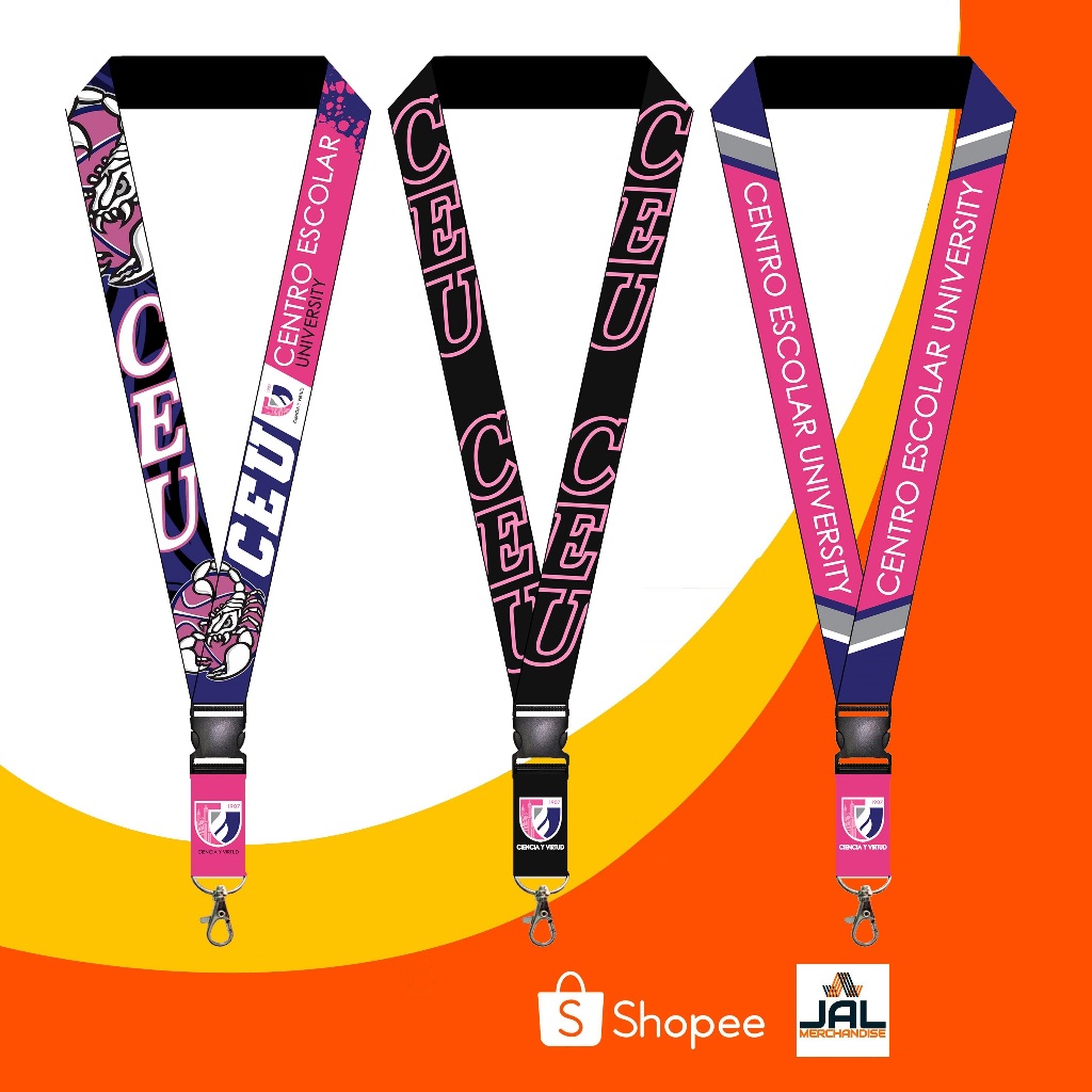CEU ID lace Centro Escolar University ID Lace Lanyard | Shopee Philippines