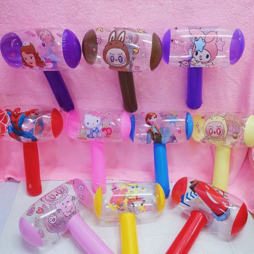 1pc, Inflatable Hammer with Lights and sounds Toy For Girls and Boys ...