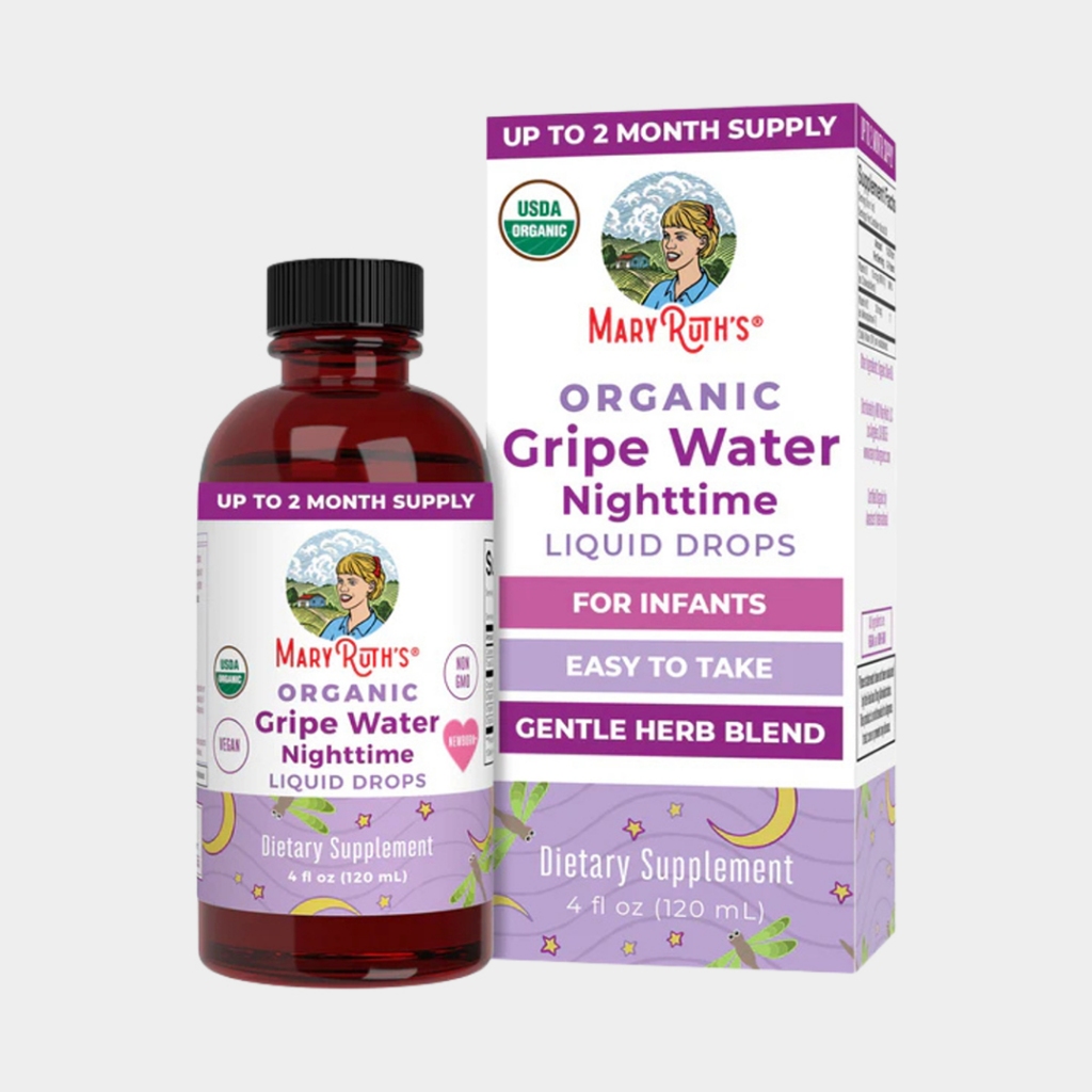 Mary Ruth's Nighttime Gripe Water Drops for Little One's Tummy (4fl oz ...