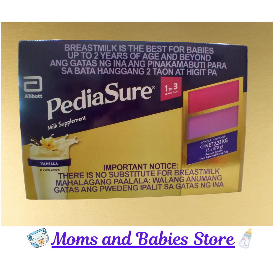 PEDIASURE 1-3 YRS 2.2KG NEW PACKAGING | Shopee Philippines