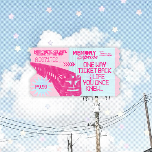 one way ticket waterproof ticket sticker | Shopee Philippines